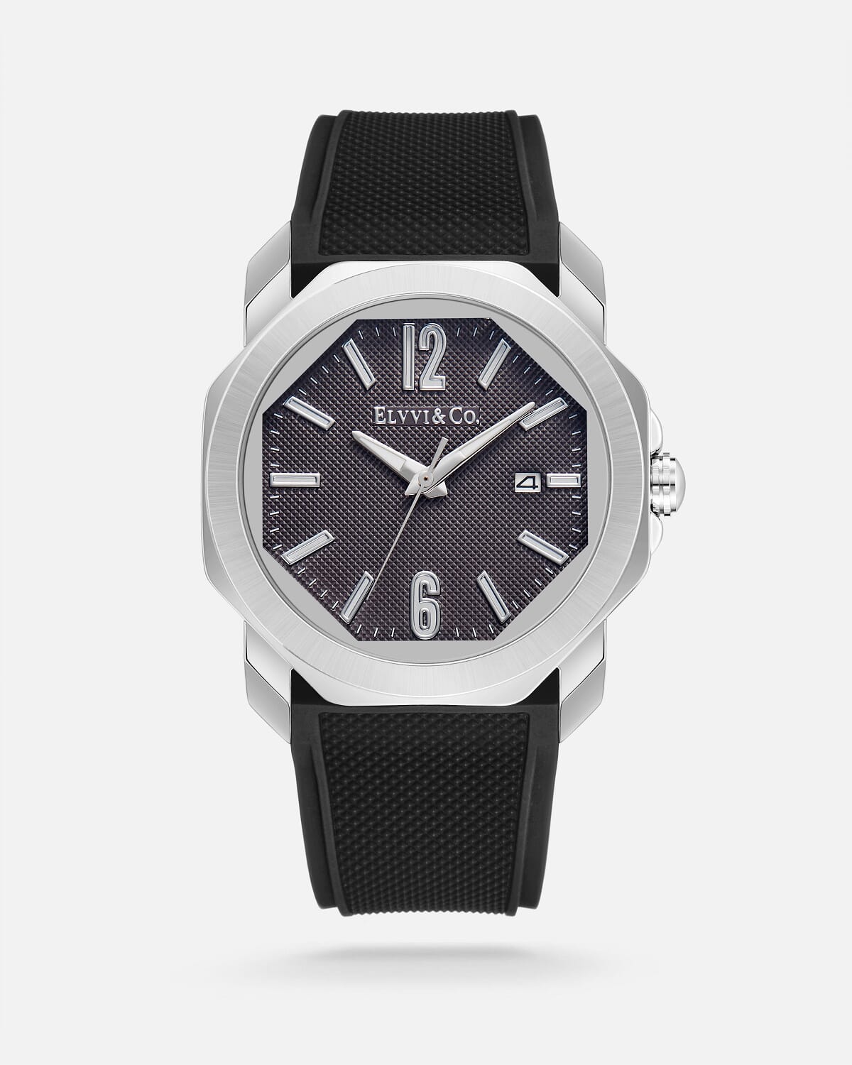 ‎ ساعة رجالية من الفي بلون أسود